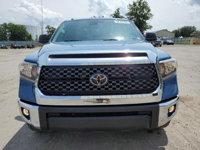 5TFUM5F13KX080035 - 2019 TOYOTA TUNDRA DOUBLE CAB SR/SR5 BLUE photo 5