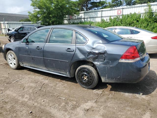 2G1WA5EK5A1205052 - 2010 CHEVROLET IMPALA LS GRAY photo 2