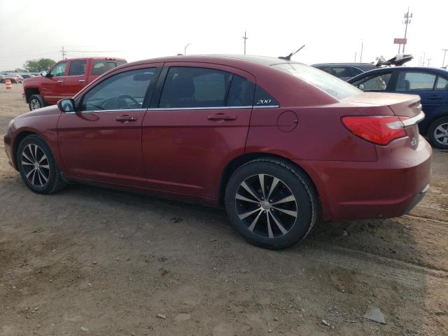 1C3CCBBG0EN187202 - 2014 CHRYSLER 200 TOURING RED photo 2