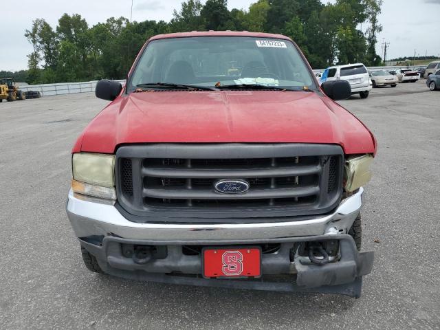 1FTSW31P53EB48916 - 2003 FORD F350 SRW SUPER DUTY RED photo 5