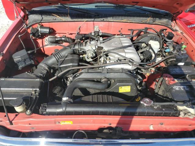 5TEGN92NX1Z743179 - 2001 TOYOTA TACOMA DOUBLE CAB PRERUNNER RED photo 11