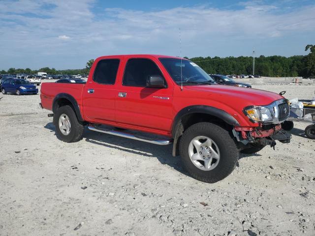 5TEGN92NX1Z743179 - 2001 TOYOTA TACOMA DOUBLE CAB PRERUNNER RED photo 4