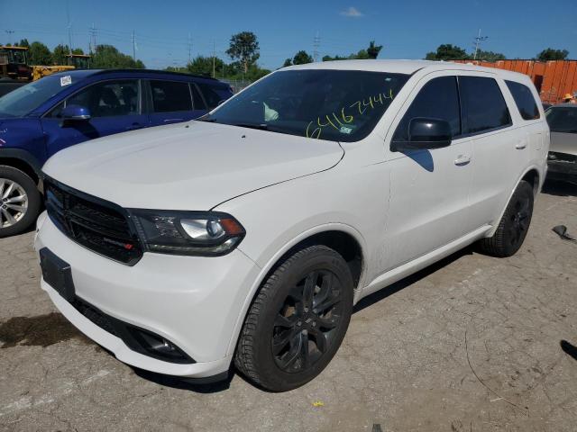 1C4RDJAGXKC534329 - 2019 DODGE DURANGO SXT WHITE photo 1