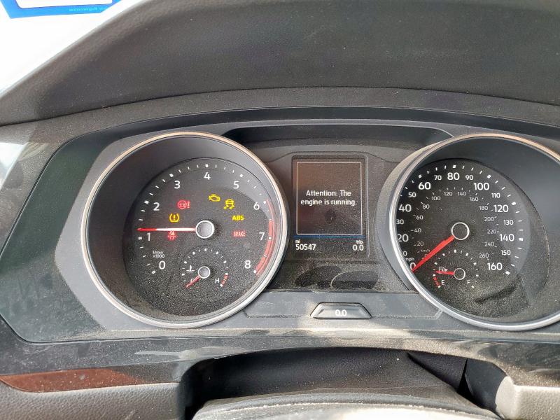 3VV2B7AX3KM098773 - 2019 VOLKSWAGEN TIGUAN SE Grau Foto 9