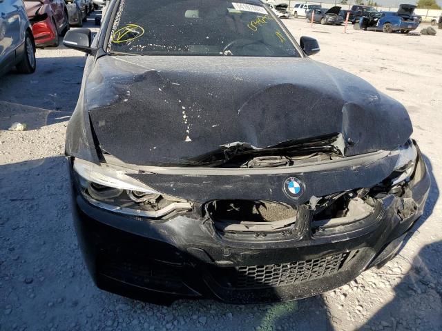 WBA8B3G58HNU35652 - 2017 BMW 340 I Чорний фото 9