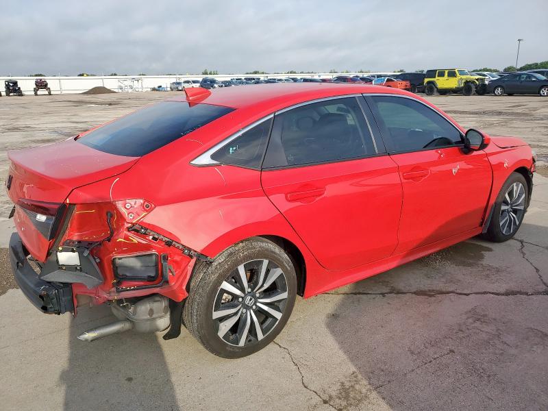 2HGFE1F79RH305254 - 2024 HONDA CIVIC EX RED photo 3