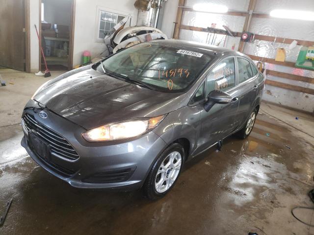 3FADP4BJ6FM145193 - 2015 FORD FIESTA SE GRAY photo 2