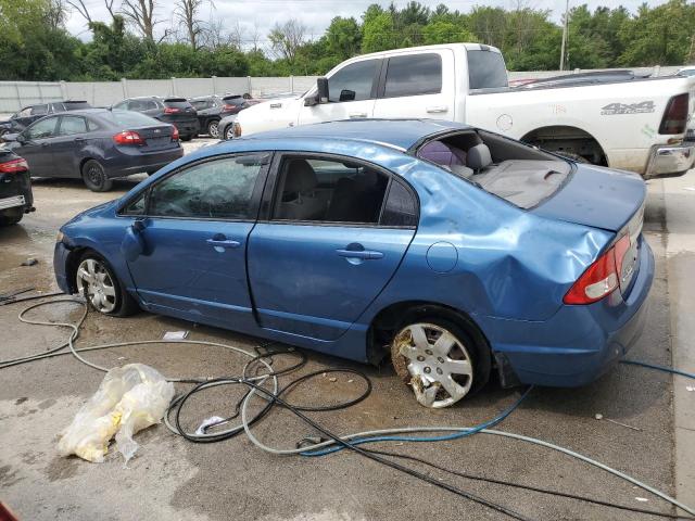 2HGFA1F58AH574649 - 2010 HONDA CIVIC LX BLUE photo 2