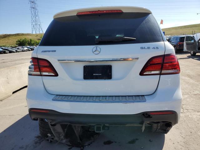 4JGDA6EB8JB006190 - 2018 MERCEDES-BENZ GLE 43 AMG WHITE photo 6