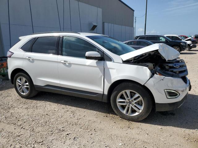 2FMPK4J91HBC60314 - 2017 FORD EDGE SEL WHITE photo 4