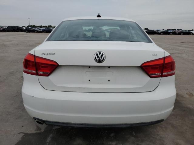 1VWBH7A38CC101774 - 2012 VOLKSWAGEN PASSAT SE WHITE photo 6