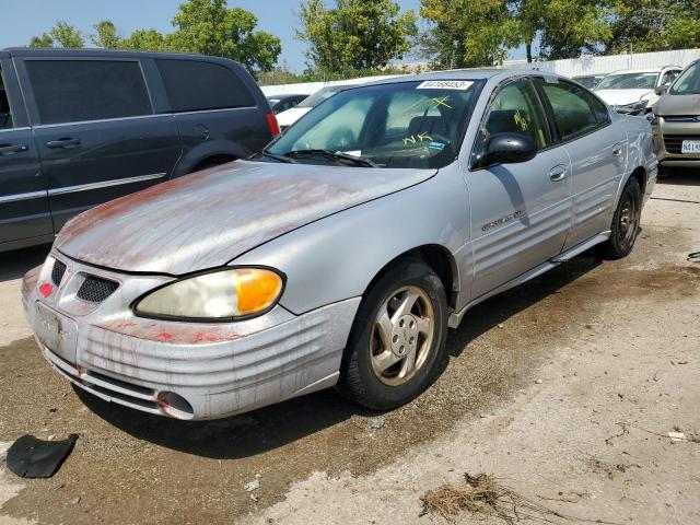 1G2NF52T0YM854245 - 2000 PONTIAC GRAND AM SE1 SILVER photo 1