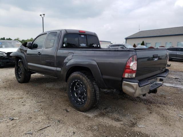 5TFTU4GN1BX008614 - 2011 TOYOTA TACOMA PRERUNNER ACCESS CAB GRAY photo 2