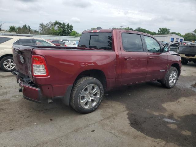 1C6RRFFG9RN207711 - 2024 RAM 1500 BIG HORN/LONE STAR BURGUNDY photo 3