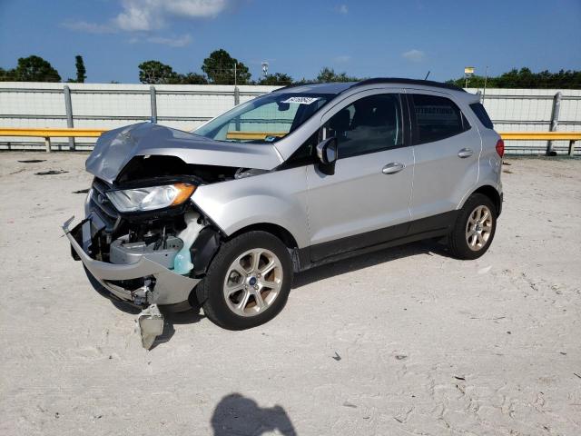 MAJ3P1TE6JC173193 - 2018 FORD ECOSPORT SE SILVER photo 1