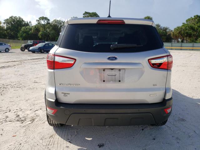MAJ3P1TE6JC173193 - 2018 FORD ECOSPORT SE SILVER photo 6