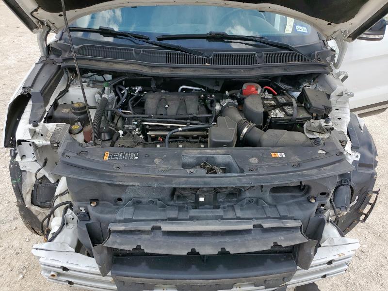 1FM5K8D85JGC48201 - 2018 FORD EXPLORER XLT Ақ фото 12