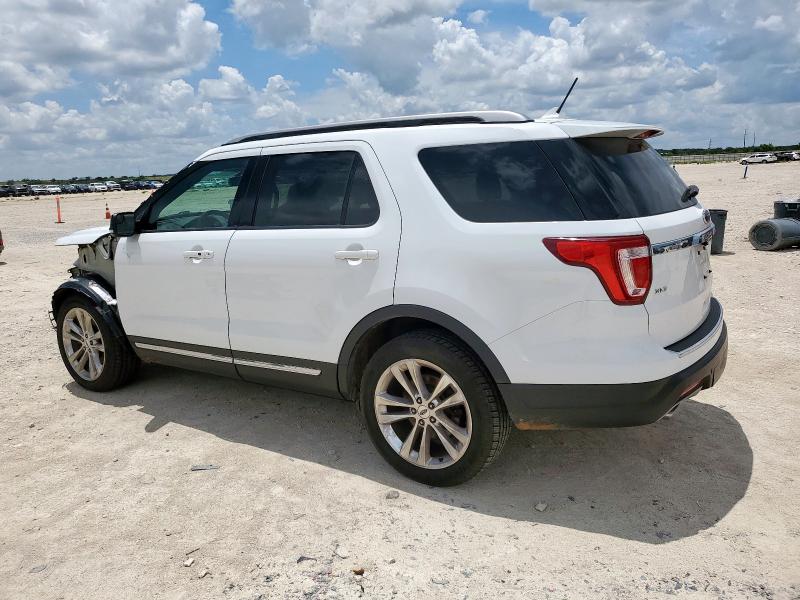 1FM5K8D85JGC48201 - 2018 FORD EXPLORER XLT Ақ фото 2