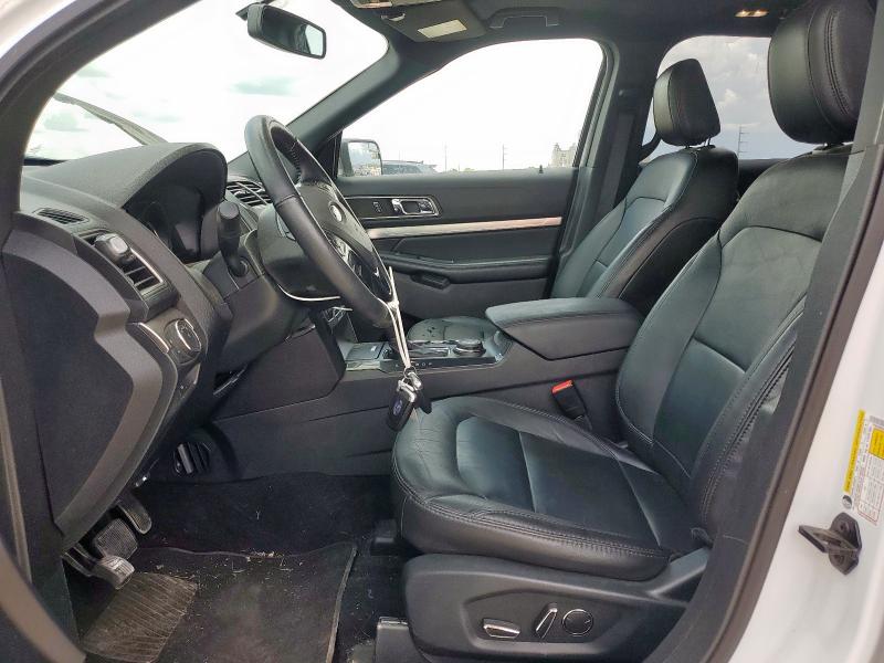 1FM5K8D85JGC48201 - 2018 FORD EXPLORER XLT Ақ фото 7