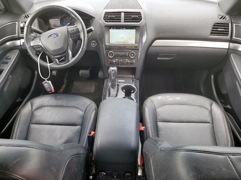 1FM5K8D85JGC48201 - 2018 FORD EXPLORER XLT Ақ фото 8