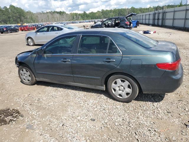 1HGCM56435A113033 - 2005 HONDA ACCORD LX GREEN photo 2