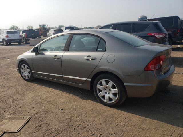 1HGFA165X8L024270 - 2008 HONDA CIVIC LX GRAY photo 2