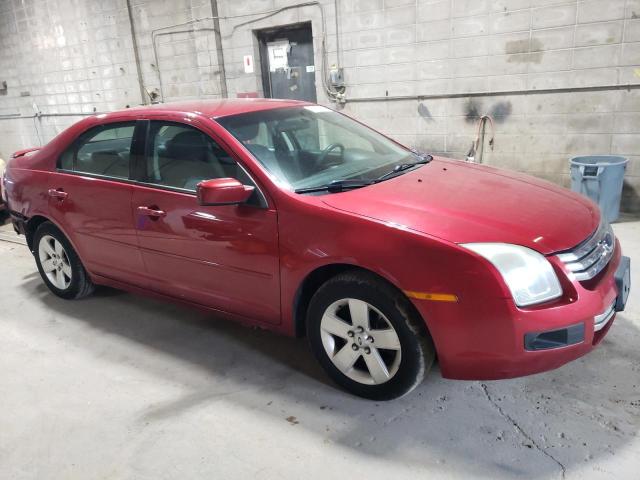 3FAHP07Z79R121985 - 2009 FORD FUSION SE RED photo 4