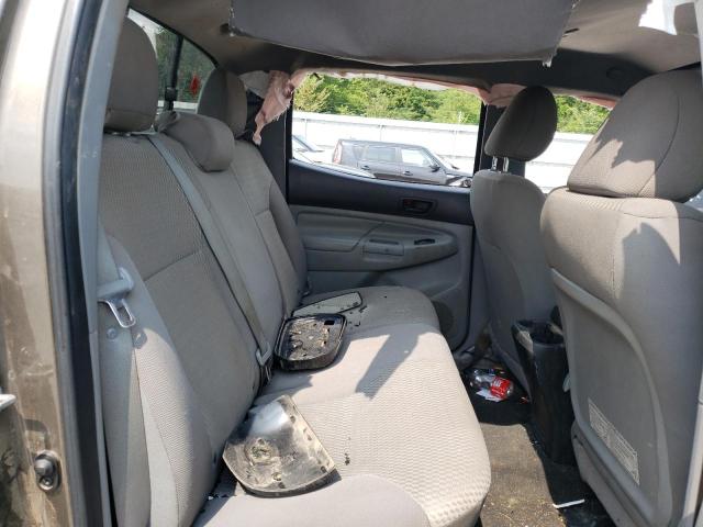 5TFJU4GN5FX079151 - 2015 TOYOTA TACOMA DOUBLE CAB PRERUNNER GRAY photo 10