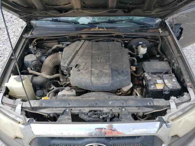 5TFJU4GN5FX079151 - 2015 TOYOTA TACOMA DOUBLE CAB PRERUNNER GRAY photo 11