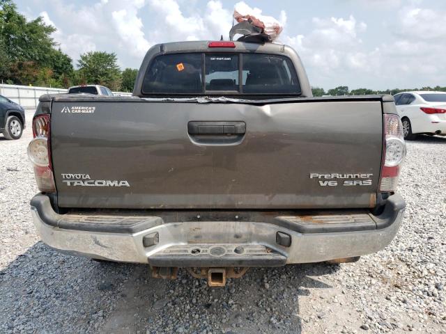 5TFJU4GN5FX079151 - 2015 TOYOTA TACOMA DOUBLE CAB PRERUNNER GRAY photo 6