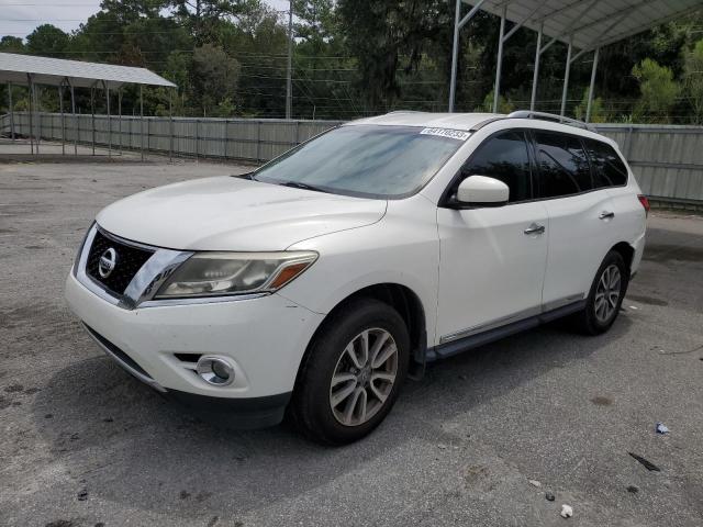 5N1AR2MN9DC661697 - 2013 NISSAN PATHFINDER S WHITE photo 1