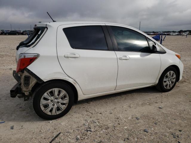 VNKKTUD30EA012167 - 2014 TOYOTA YARIS WHITE photo 3