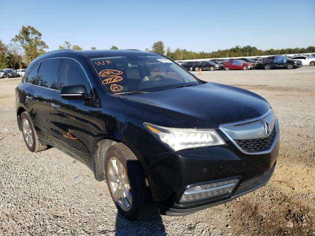 5FRYD4H82FB007176 - 2015 ACURA MDX ADVANCE BLACK photo 9