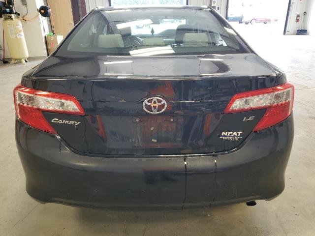 4T4BF1FK3DR289297 - 2013 TOYOTA CAMRY L BLACK photo 6