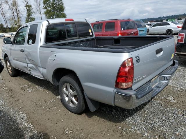 5TETX22N57Z330756 - 2007 TOYOTA TACOMA ACCESS CAB ვერცხლისფერი ფოტო 2
