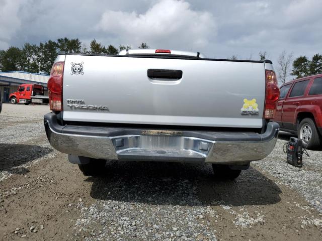 5TETX22N57Z330756 - 2007 TOYOTA TACOMA ACCESS CAB ვერცხლისფერი ფოტო 6