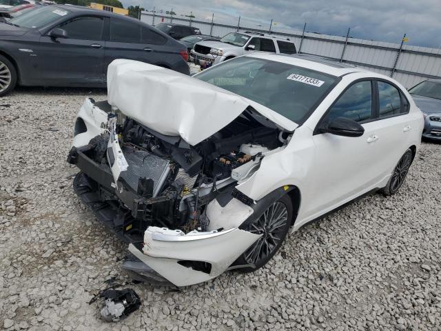 3KPF54AD0PE574376 - 2023 KIA FORTE GT LINE WHITE photo 1