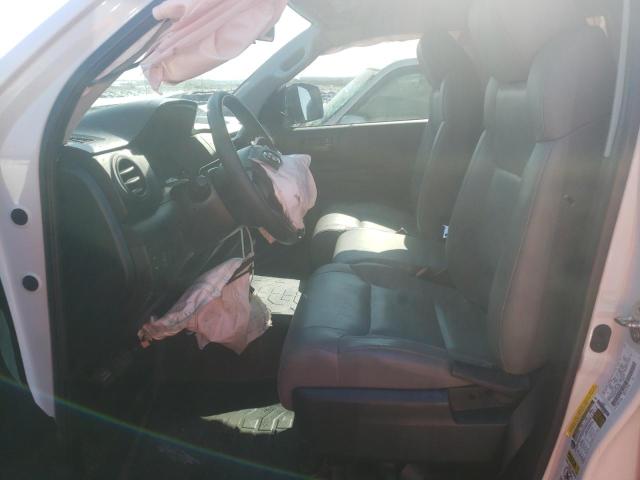 5TFRM5F1XEX070855 - 2014 TOYOTA TUNDRA DOUBLE CAB SR/SR5 WHITE photo 7