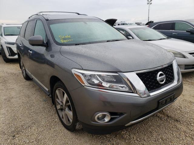 5N1AR2MM4GC624164 - 2016 NISSAN PATHFINDER S 灰色 照片 1