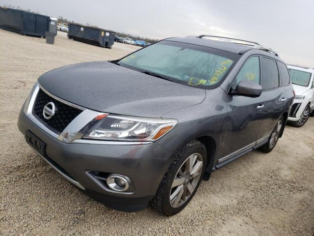 5N1AR2MM4GC624164 - 2016 NISSAN PATHFINDER S 灰色 照片 2