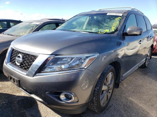 5N1AR2MM4GC624164 - 2016 NISSAN PATHFINDER S 灰色 照片 4