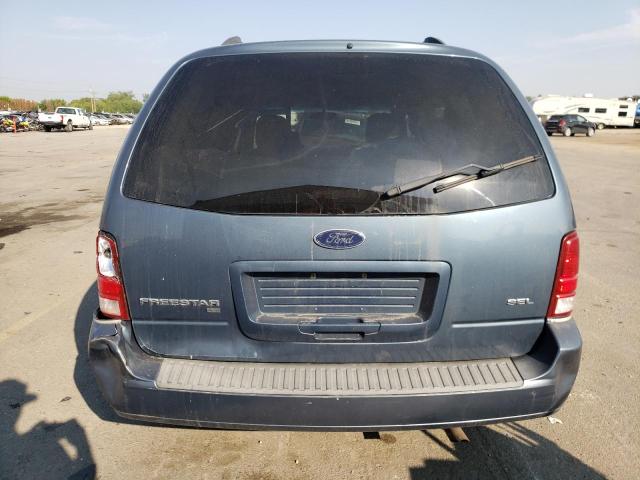 2FMZA52256BA52856 - 2006 FORD FREESTAR SEL BLUE photo 6