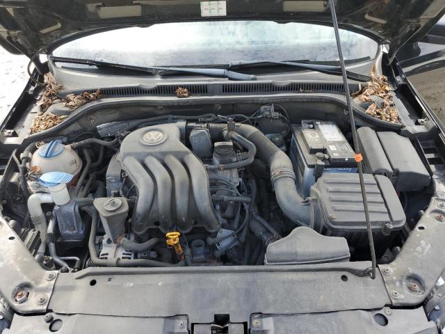 3VW2K7AJ6CM335197 - 2012 VOLKSWAGEN JETTA BASE 黑色 照片 11