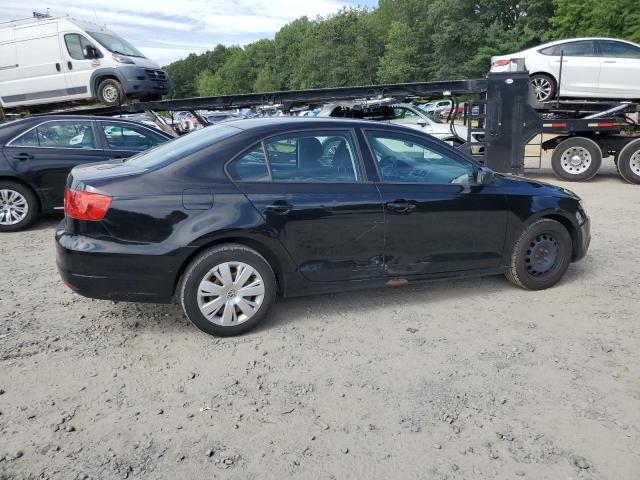 3VW2K7AJ6CM335197 - 2012 VOLKSWAGEN JETTA BASE 黑色 照片 3