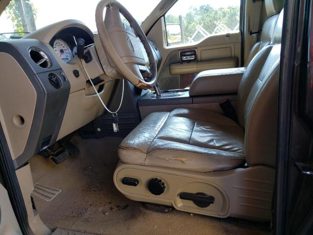 1FTPW14555FA65262 - 2005 FORD F150 SUPERCREW GRAY photo 7