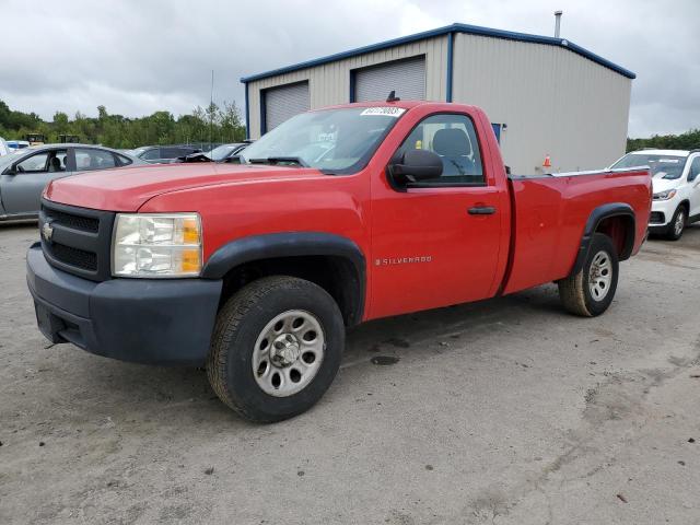 1GCEC14X17Z646213 - 2007 CHEVROLET SILVERADO C1500 CLASSIC RED photo 1