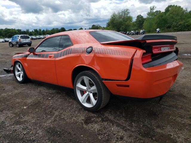 2B3LJ74W89H549506 - 2009 DODGE CHALLENGER SRT-8 ORANGE photo 2