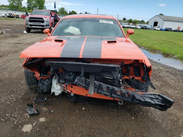 2B3LJ74W89H549506 - 2009 DODGE CHALLENGER SRT-8 ORANGE photo 5