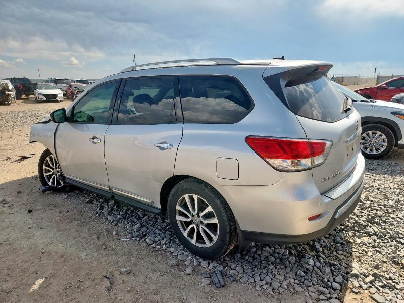 5N1AR2MN0FC666726 - 2015 NISSAN PATHFINDER S 银色 照片 2