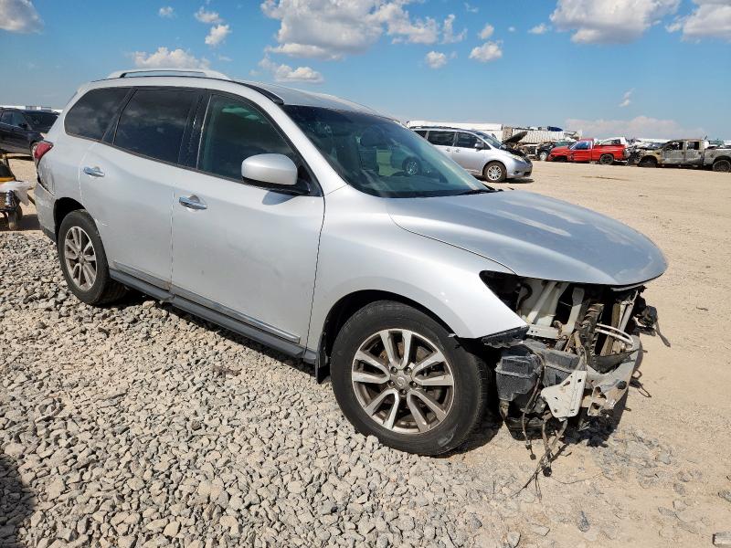 5N1AR2MN0FC666726 - 2015 NISSAN PATHFINDER S 银色 照片 4